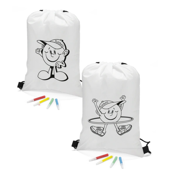 Drawstring Colouring In